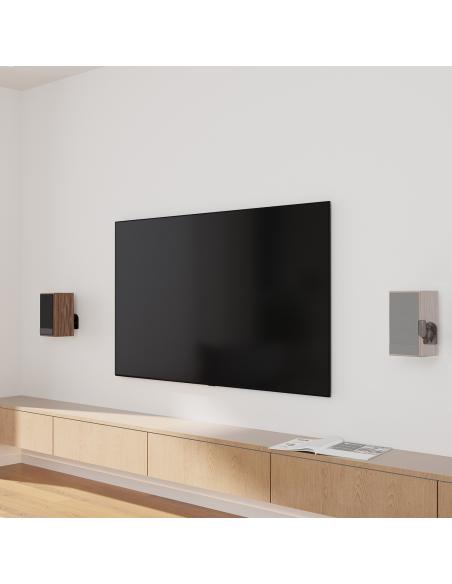SOPORTE PARED GIRATORIO E INCLINABLE PARA ALTAVOCES NEGRO AISENS SPK06U-423