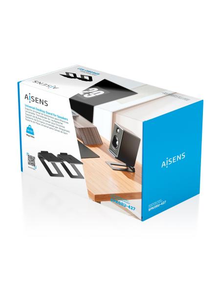 SOPORTE SOBREMESA PARA ALTAVOCES NEGRO AISENS SPK08U-427
