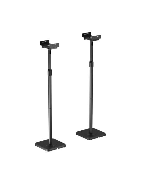 SOPORTE SUELO GIRATORIO E INCLINABLE PARA ALTAVOCES NEGRO AISENS SPK09U-429