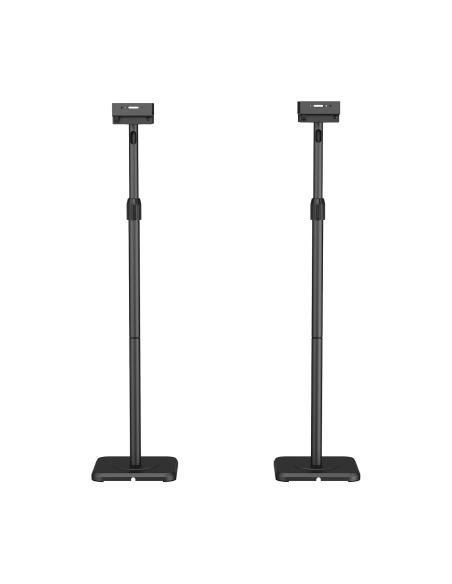 SOPORTE SUELO GIRATORIO E INCLINABLE PARA ALTAVOCES NEGRO AISENS SPK09U-429
