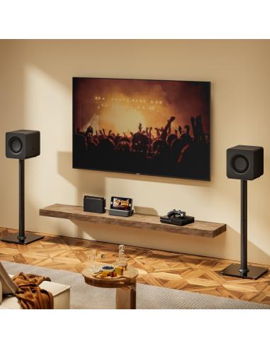 SOPORTE SUELO PARA ALTAVOCES NEGRO AISENS SPK11U-433