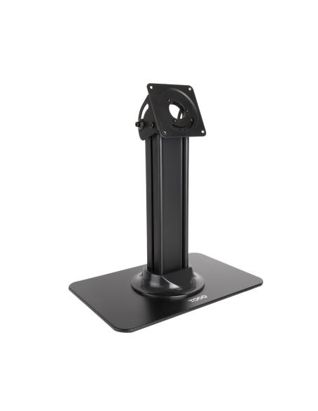 SOPORTE MESA PEANA GIR INCL MONITOR 3KG ORG.CABLES NEGRO TOOQ TQATC2601-B