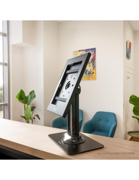 SOPORTE MESA PEANA GIR INCL MONITOR 3KG ORG.CABLES NEGRO TOOQ TQATC2601-B