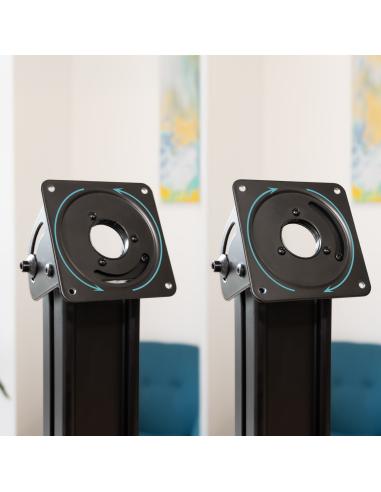 SOPORTE MESA PEANA GIR INCL MONITOR 3KG ORG.CABLES NEGRO TOOQ TQATC2601-B