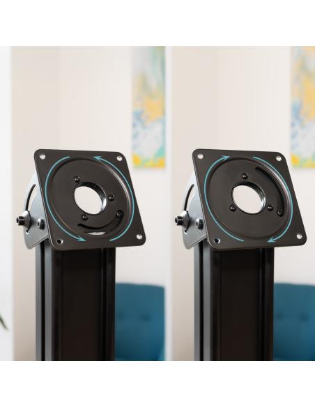 SOPORTE MESA PEANA GIR INCL MONITOR 3KG ORG.CABLES NEGRO TOOQ TQATC2601-B