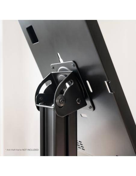 SOPORTE MESA PEANA GIR INCL MONITOR 3KG ORG.CABLES NEGRO TOOQ TQATC2601-B