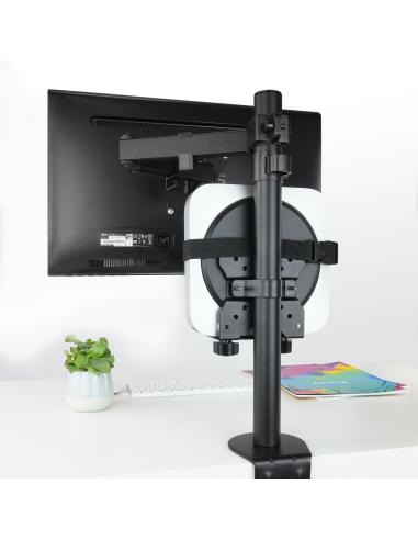 SOPORTE CPU TOOQ MINI PC ATORNILLAR ESCRITORIOMONITOR CONSIN SOPORTE TCCH0001-B