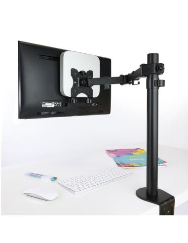 SOPORTE CPU TOOQ MINI PC ATORNILLAR ESCRITORIOMONITOR CONSIN SOPORTE TCCH0001-B